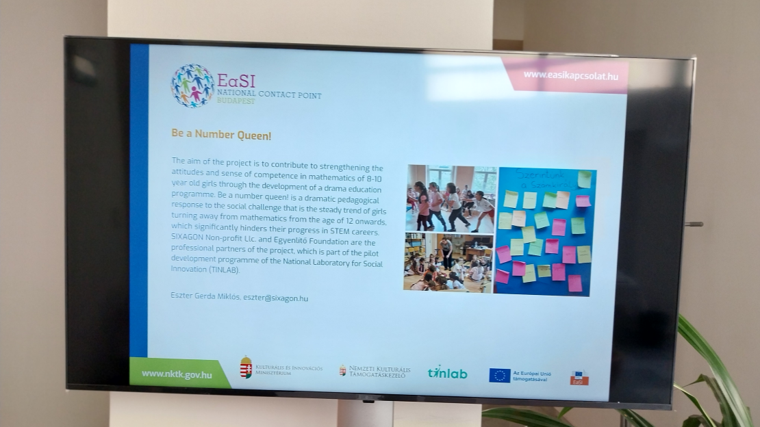 Konferencián mutattuk be a Legyél Te is számkirálynőt!